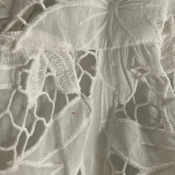 NWT Milly Hayden Floralis Tiered Lace Halter Maxi Dress Size 2 - Picture 15 of 15